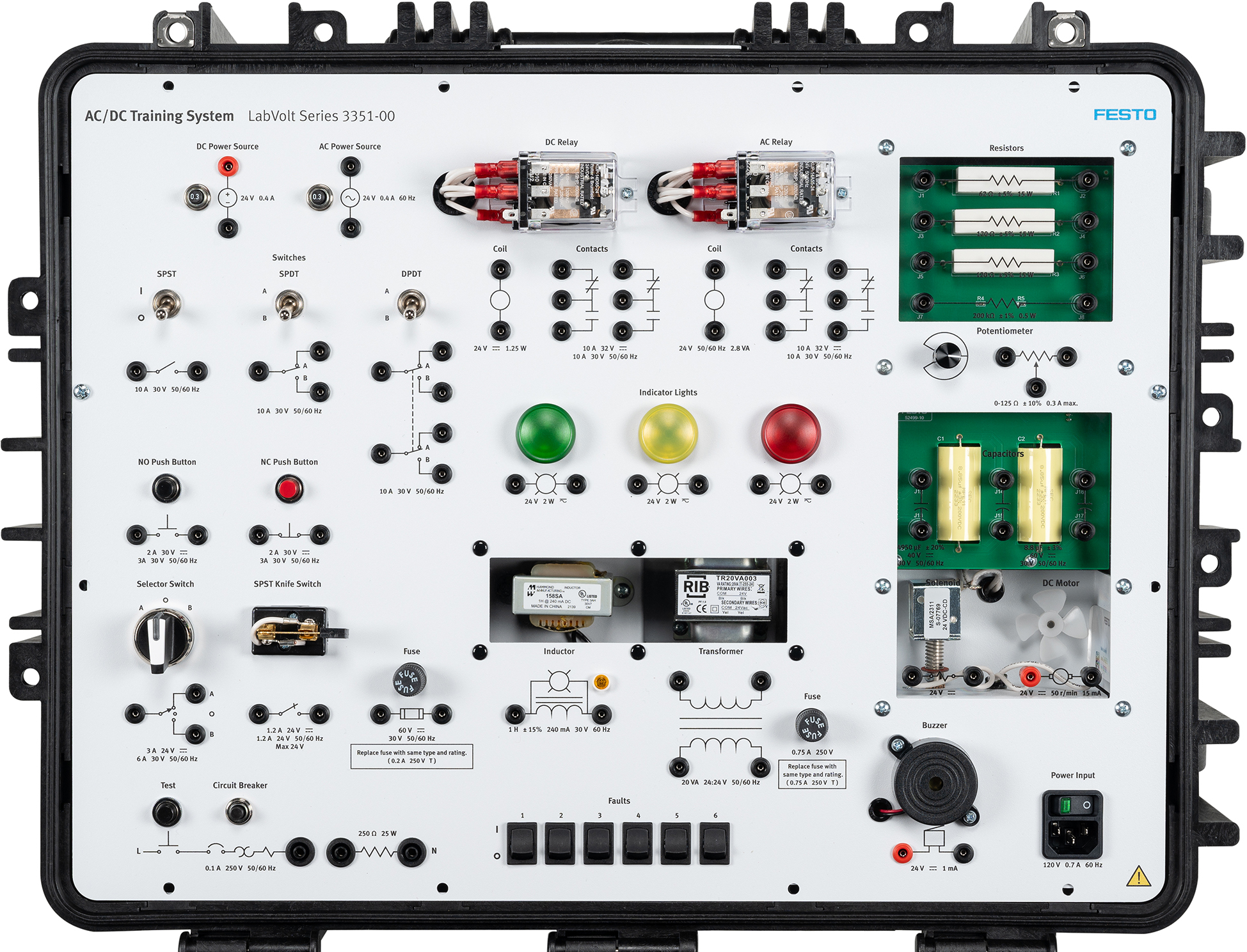 AC/DC Training System — Festo LabVolt Series 3351-00
