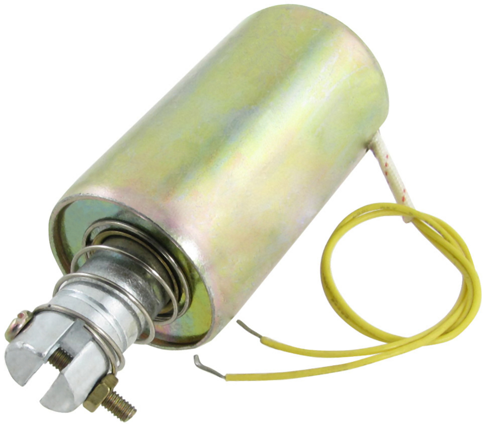 Solenoid with plunger device