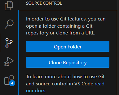 VS Code Source Control panel