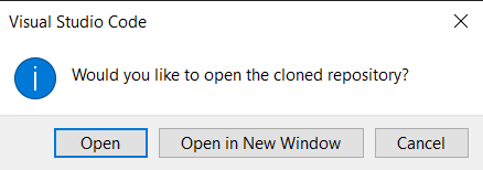 Folder selection dialog